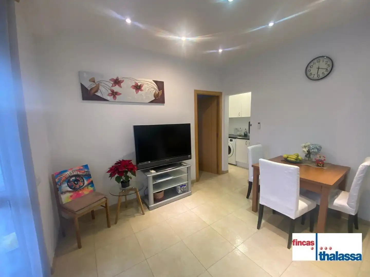 Wohnzimmer von Wohnung zum Verkauf in Lloret de Mar mit Heizung