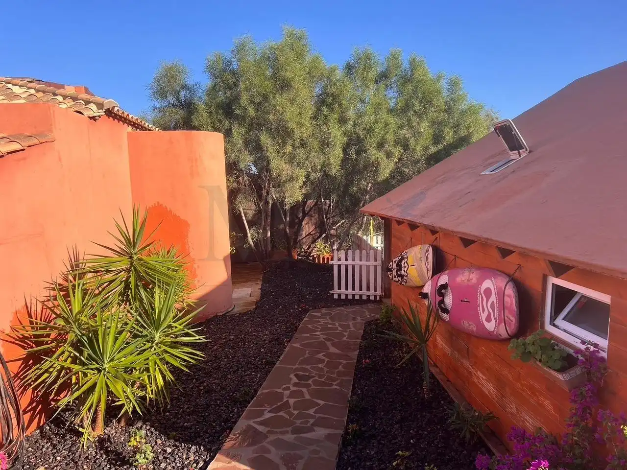 Garden of Houses for sale in La Oliva  with Heating, Private garden and Terrace