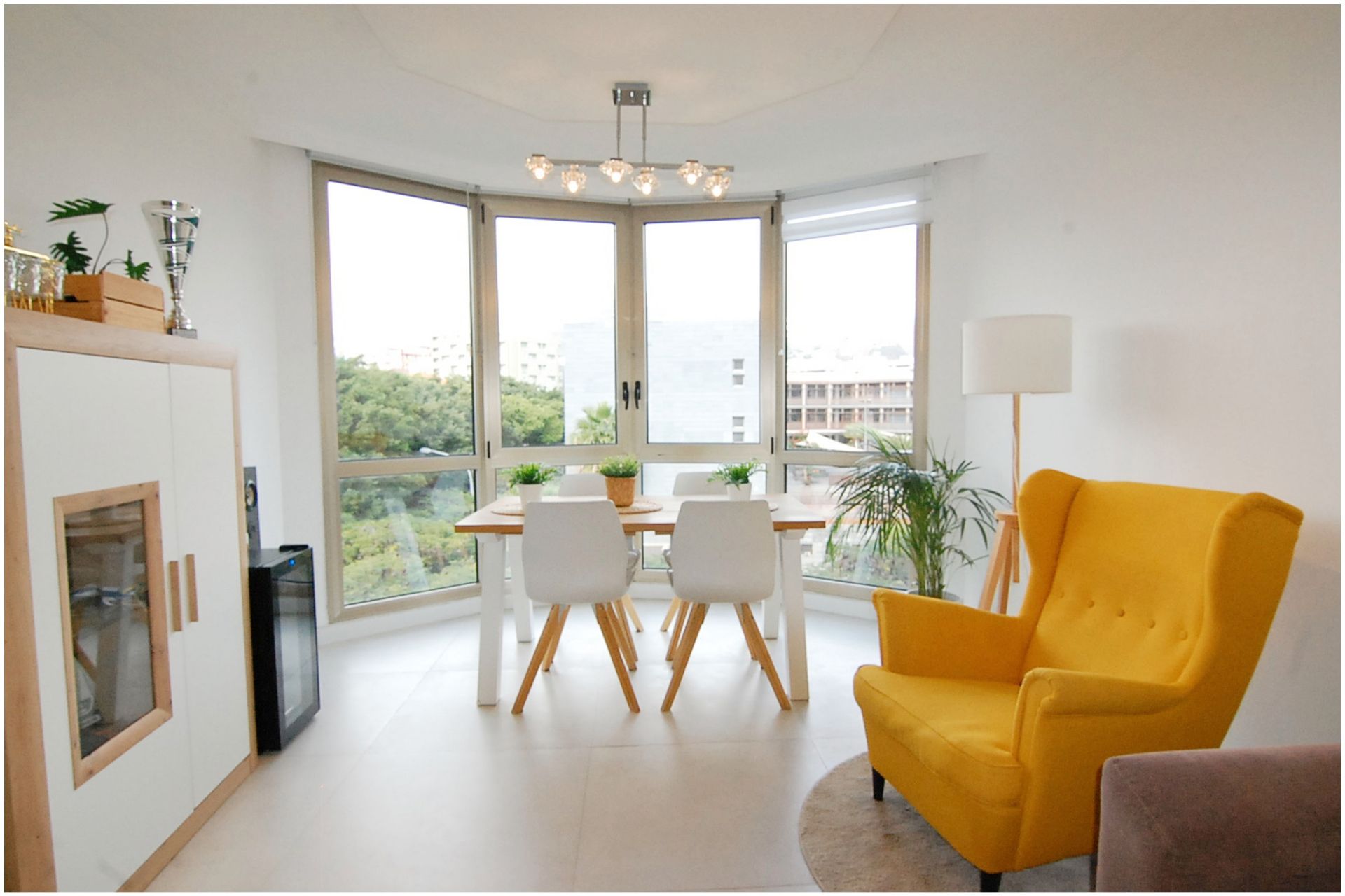 Dining room of Flat for sale in  Santa Cruz de Tenerife Capital  with Air Conditioner, Storage room and Sauna