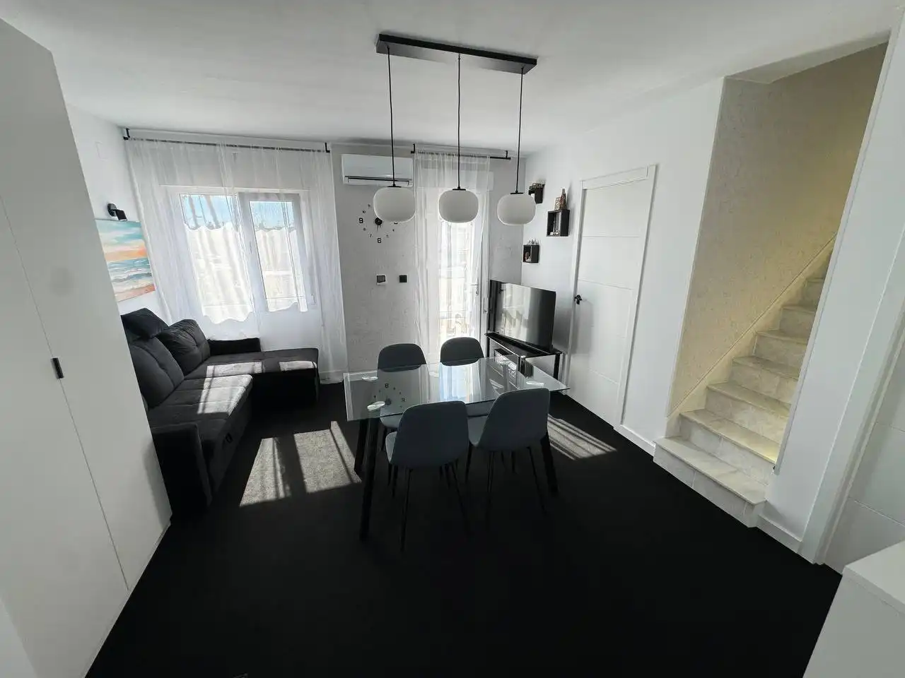 Sala de estar de Apartamento en venta en Torrevieja con Aire acondicionado, Calefacción y Terraza