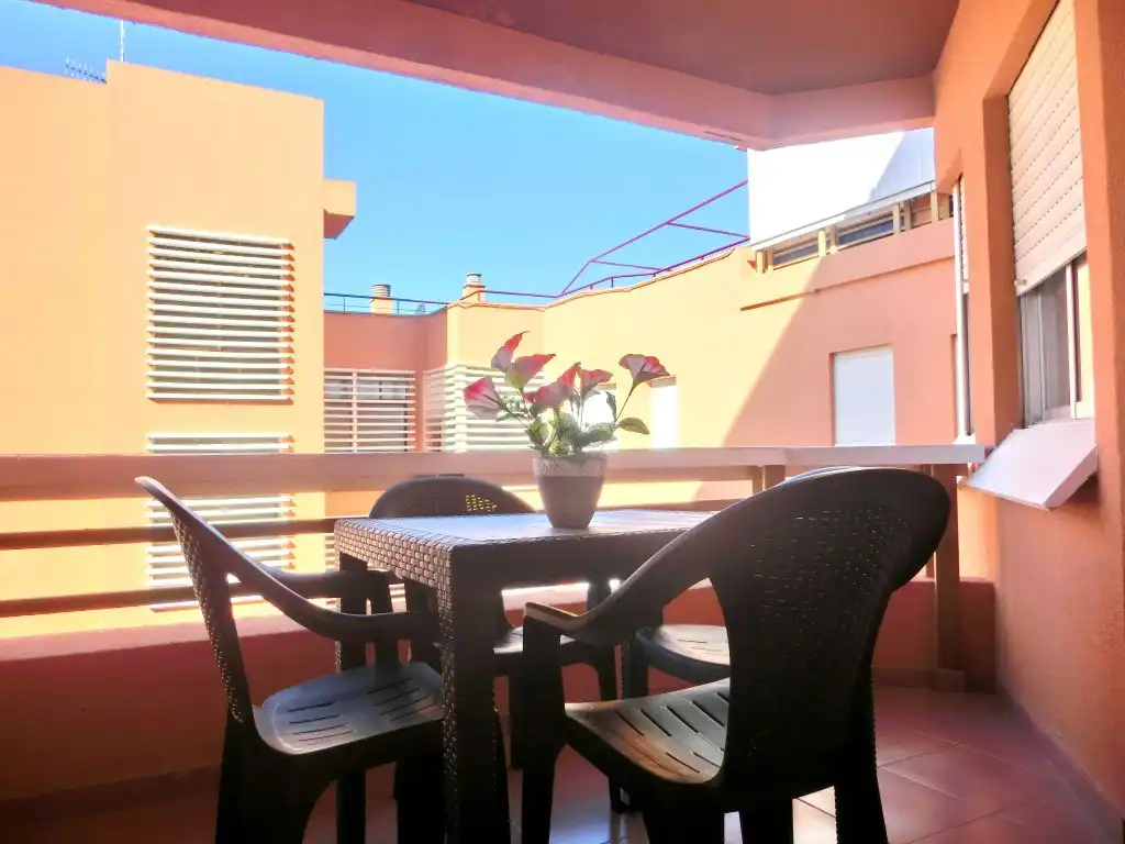 Terraza de Piso de alquiler en Sanlúcar de Barrameda con Amueblado