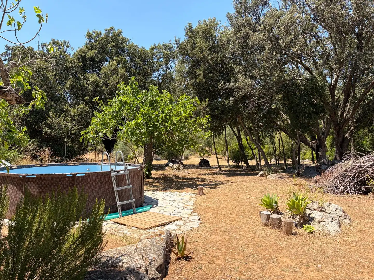 Jardí de Finca rústica en venda en Campanet amb Aire condicionat, Calefacció i Jardí privat