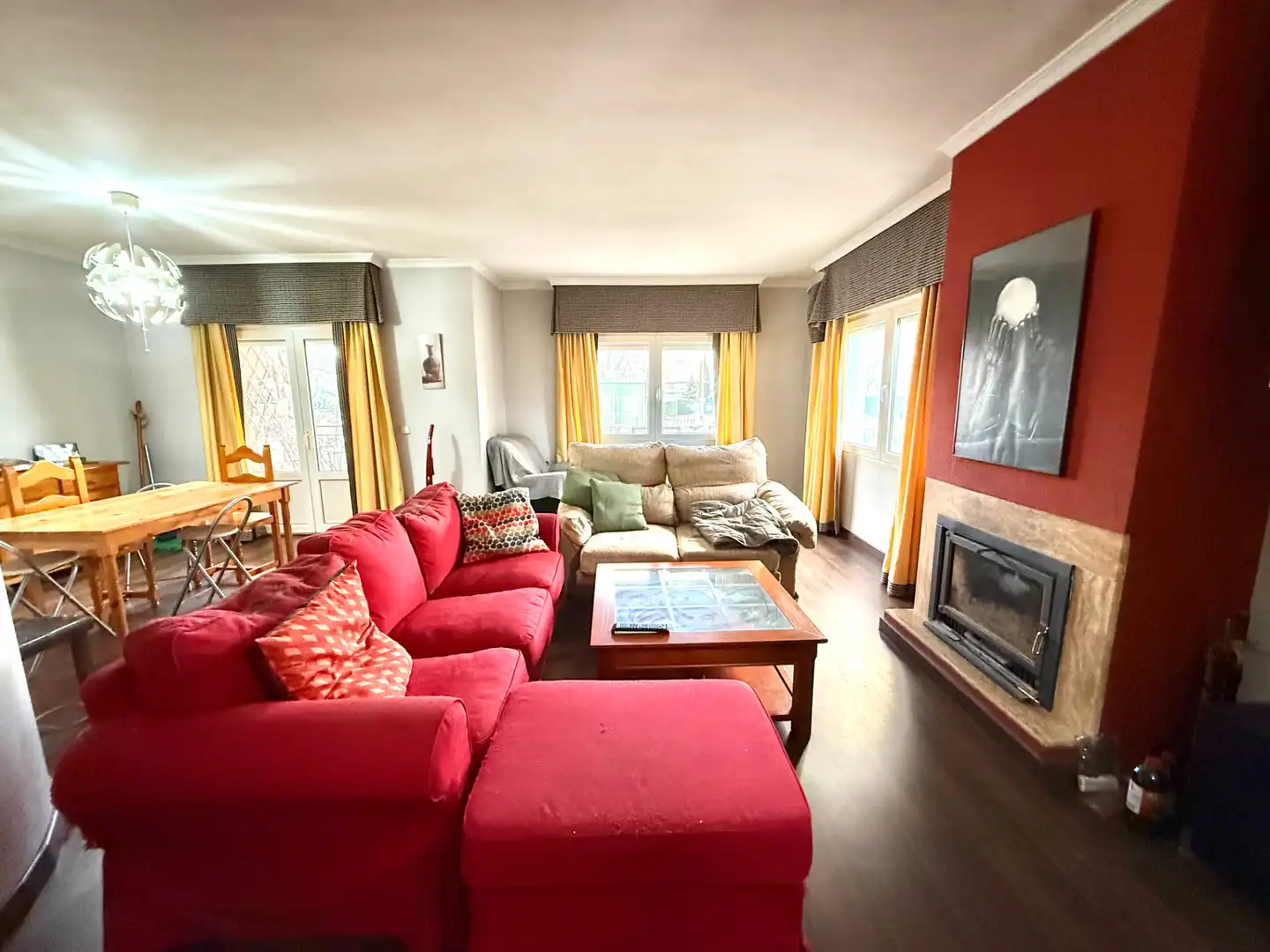 Sala de estar de Casa o chalet en venta en Galapagar con Calefacción, Jardín privado y Terraza