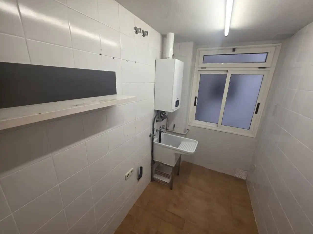 Badezimmer von Wohnung zum Verkauf in Manresa mit Klimaanlage, Heizung und Terrasse