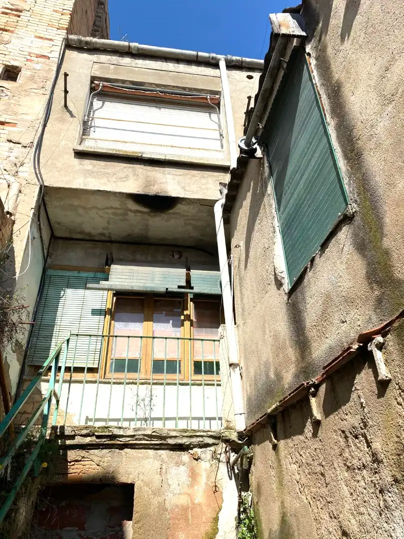 Vista exterior de Casa adosada en venta en Igualada con Trastero y Balcón