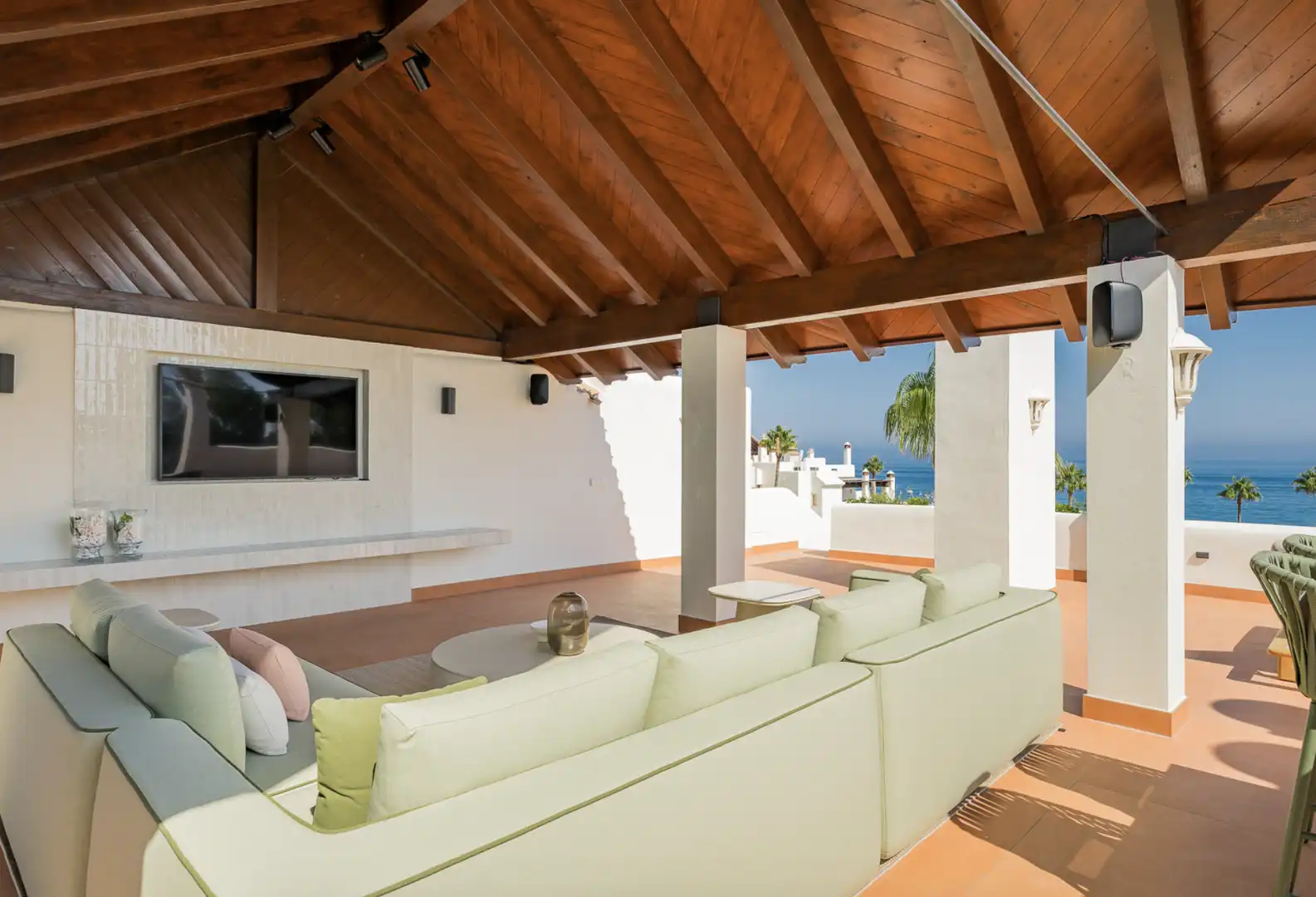 Terraza de Ático en venta en Estepona con Terraza, Piscina y Amueblado