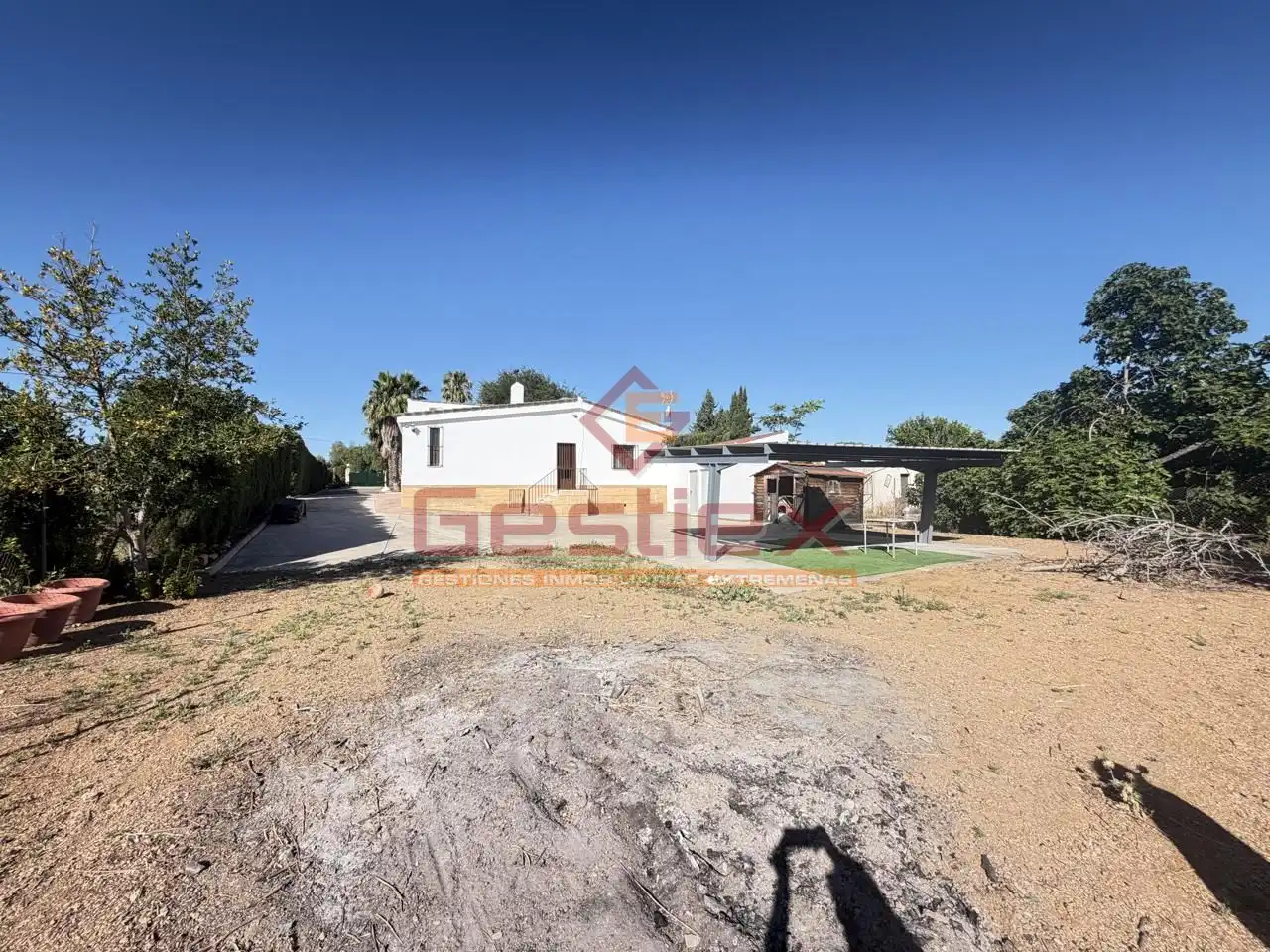 Vista exterior de Casa o chalet en venta en Almendralejo