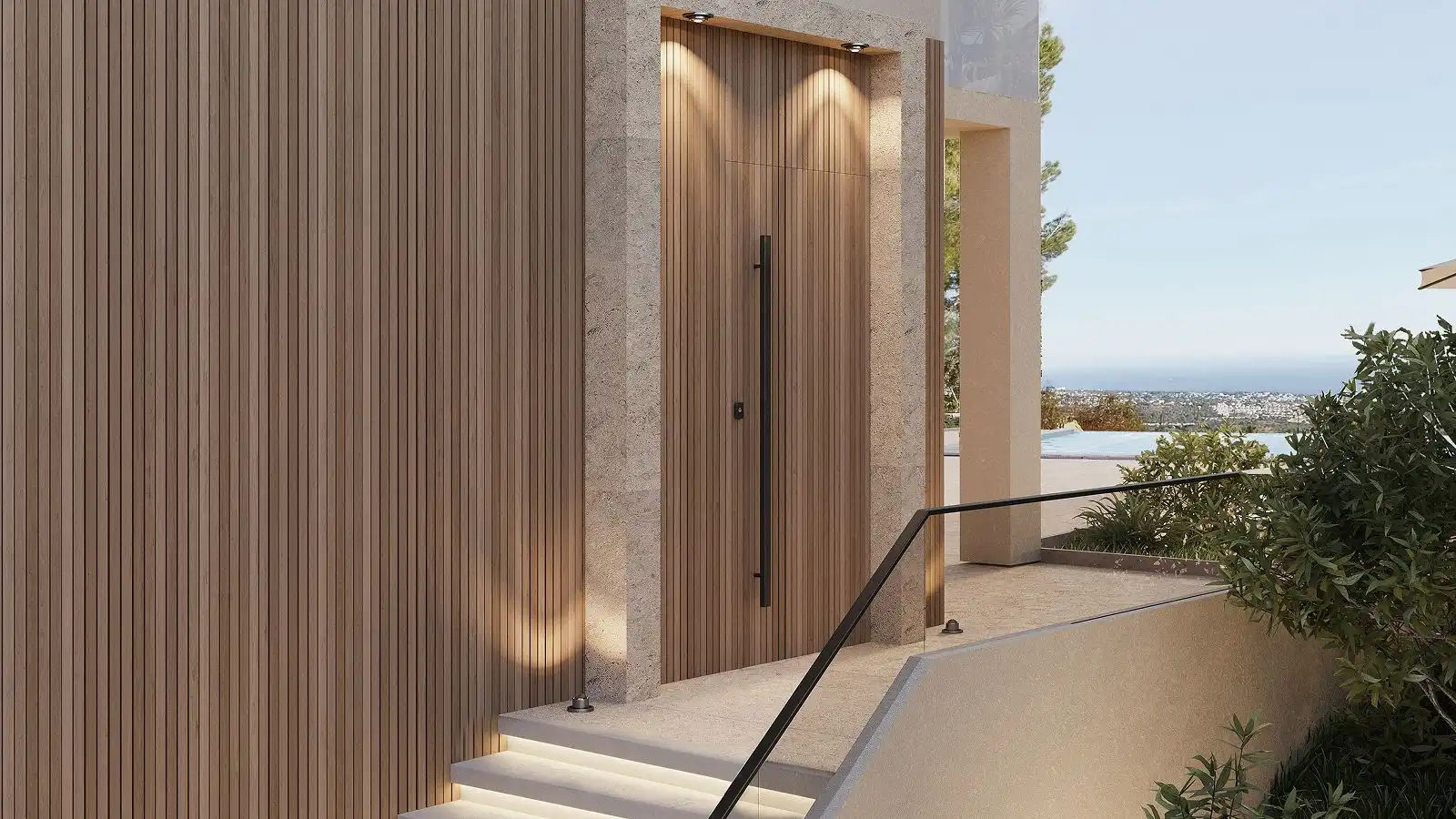 Vista exterior de Casa o xalet en venda en Calpe / Calp amb Aire condicionat, Calefacció i Jardí privat