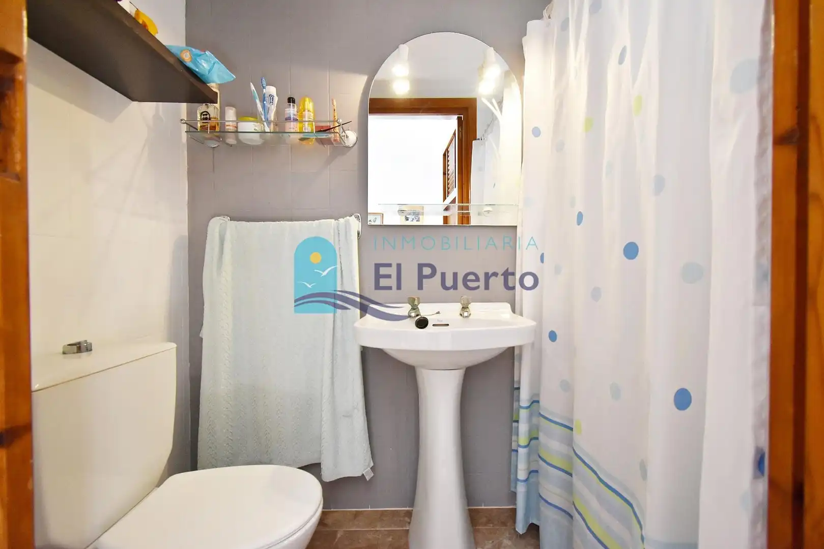 Baño de Dúplex en venta en Mazarrón con Aire acondicionado, Calefacción y Jardín privado