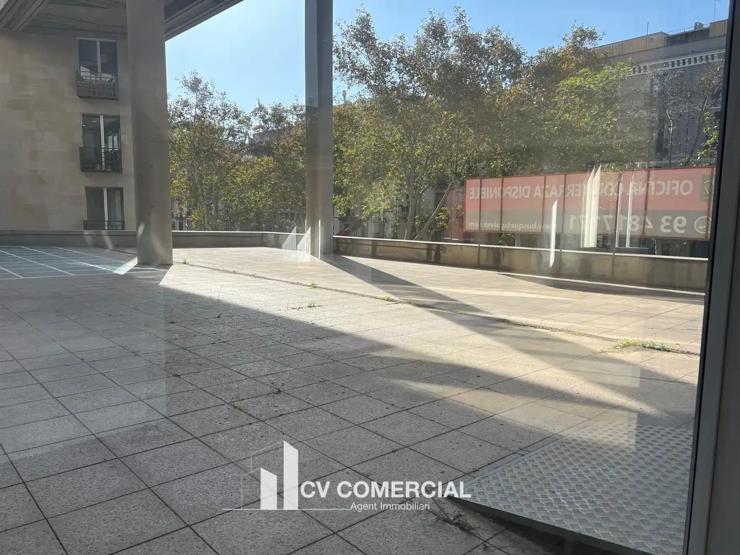 Vista exterior de Oficina de alquiler en Barcelona con Aire acondicionado y Terraza
