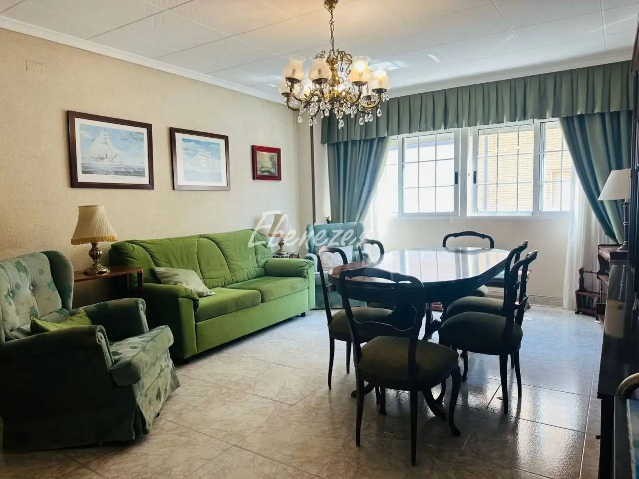 Sala de estar de Piso en venta en Cartagena con Jardín privado, Terraza y Trastero