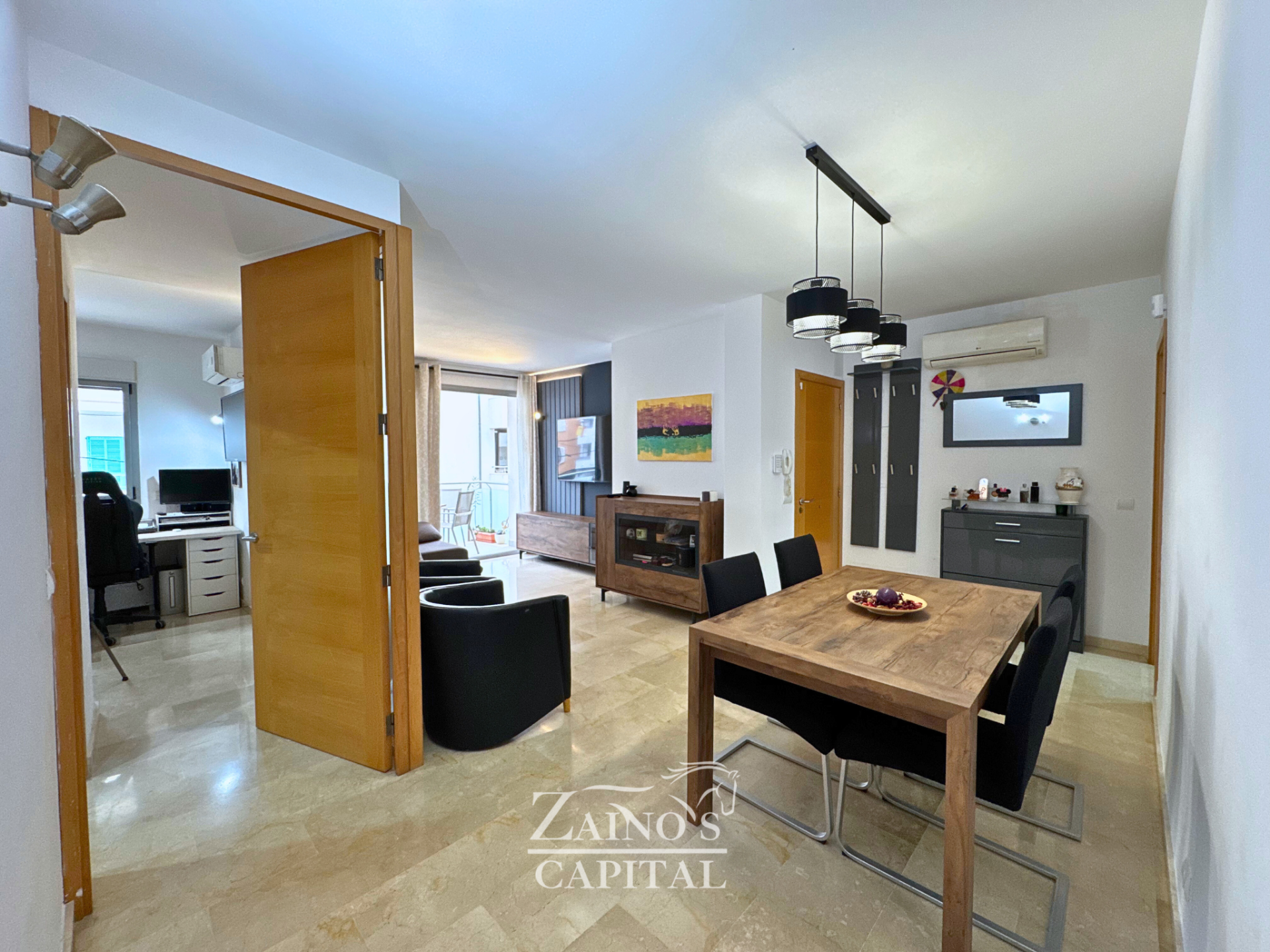 Living room of Flat for sale in Pollença  with Air Conditioner