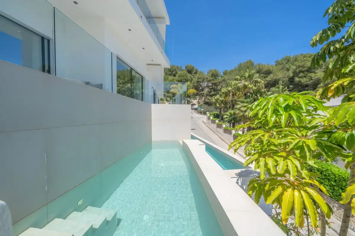 Piscina de Casa adosada en venta en Jávea / Xàbia con Aire acondicionado, Calefacción y Terraza