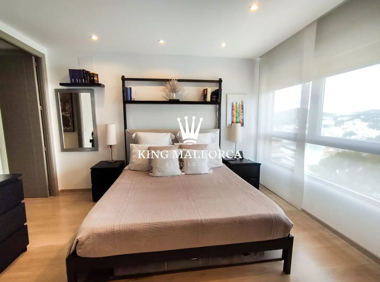 Schlafzimmer von Wohnungen zum Verkauf in Calvià mit Klimaanlage, Heizung und Terrasse
