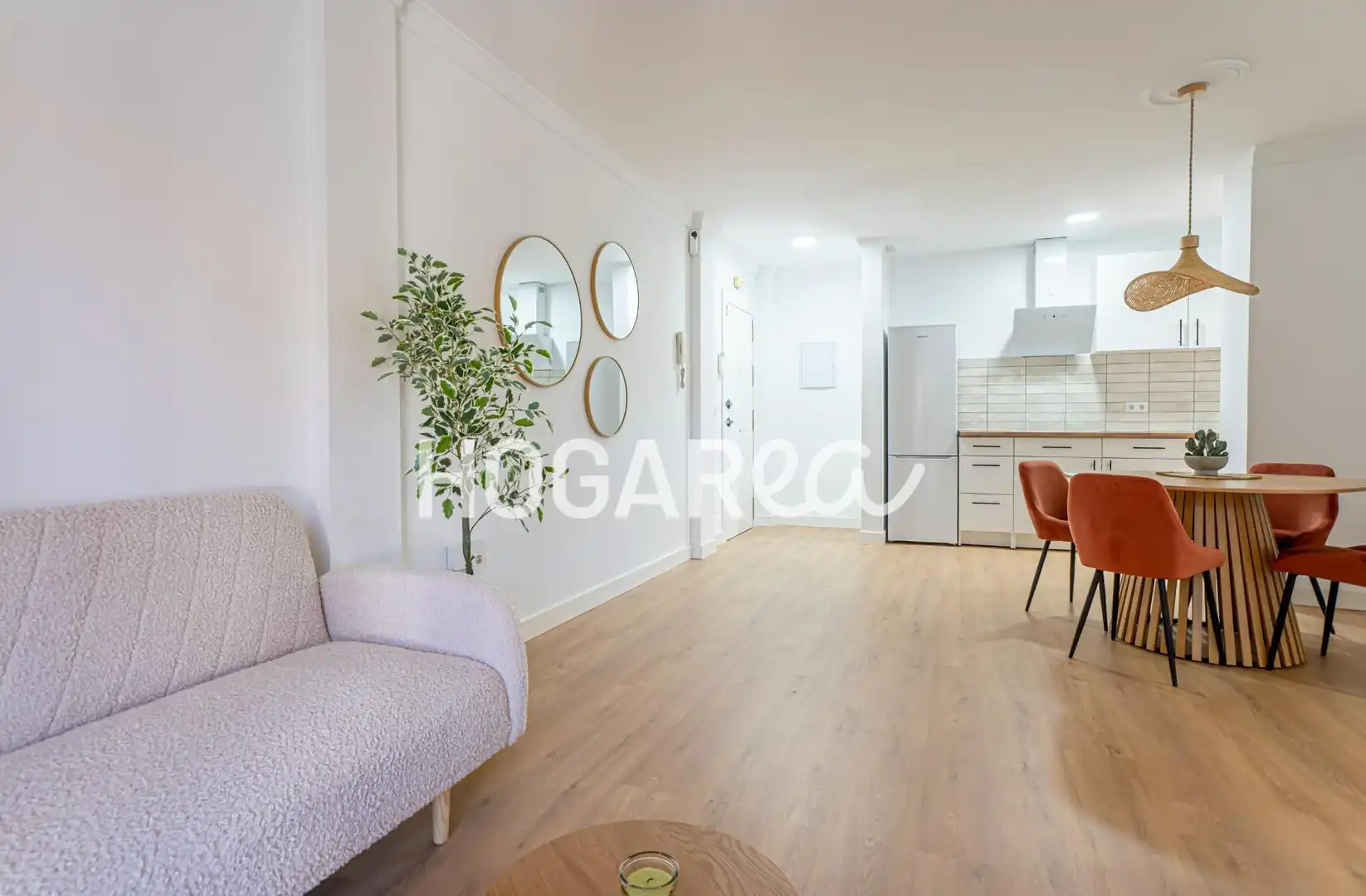 Sala de estar de Piso en venta en Rincón de la Victoria con Jardín privado, Parquet y Terraza