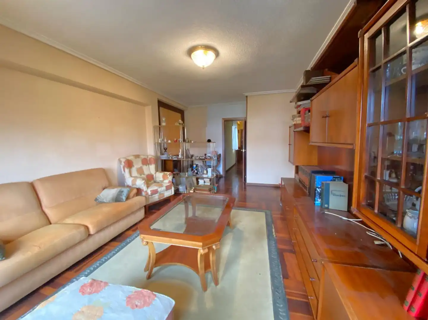 Living room of Flat for sale in Torrelavega   with Heating and Parquet flooring