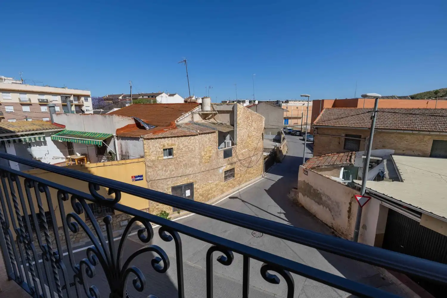 Terrasse von Wohnung zum Verkauf in Murcia mit Parkett, Abstellraum und Balkon