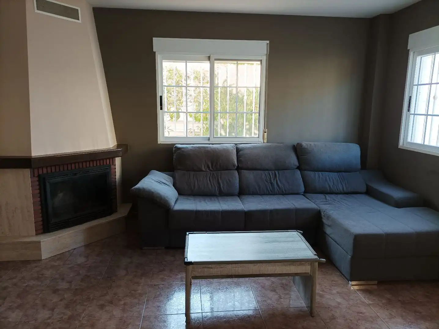 Sala de estar de Casa adosada en venta en Playa - Ben Afeli 
