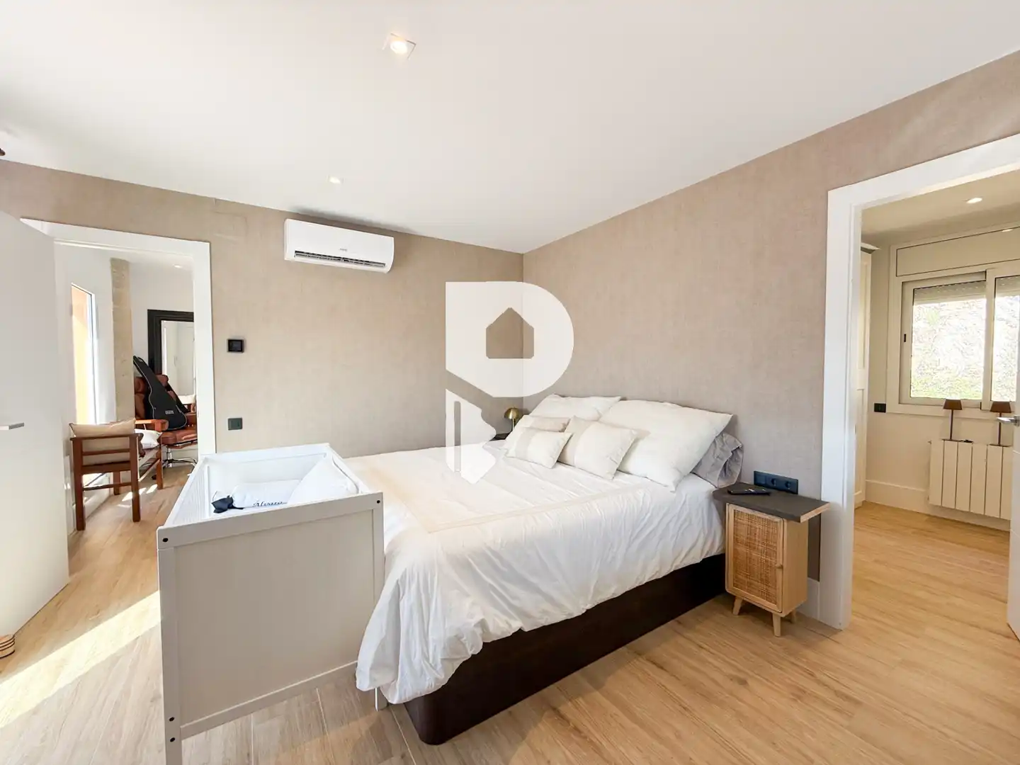 Habitación de Casa o chalet de alquiler en Vallirana con Aire acondicionado, Calefacción y Jardín privado