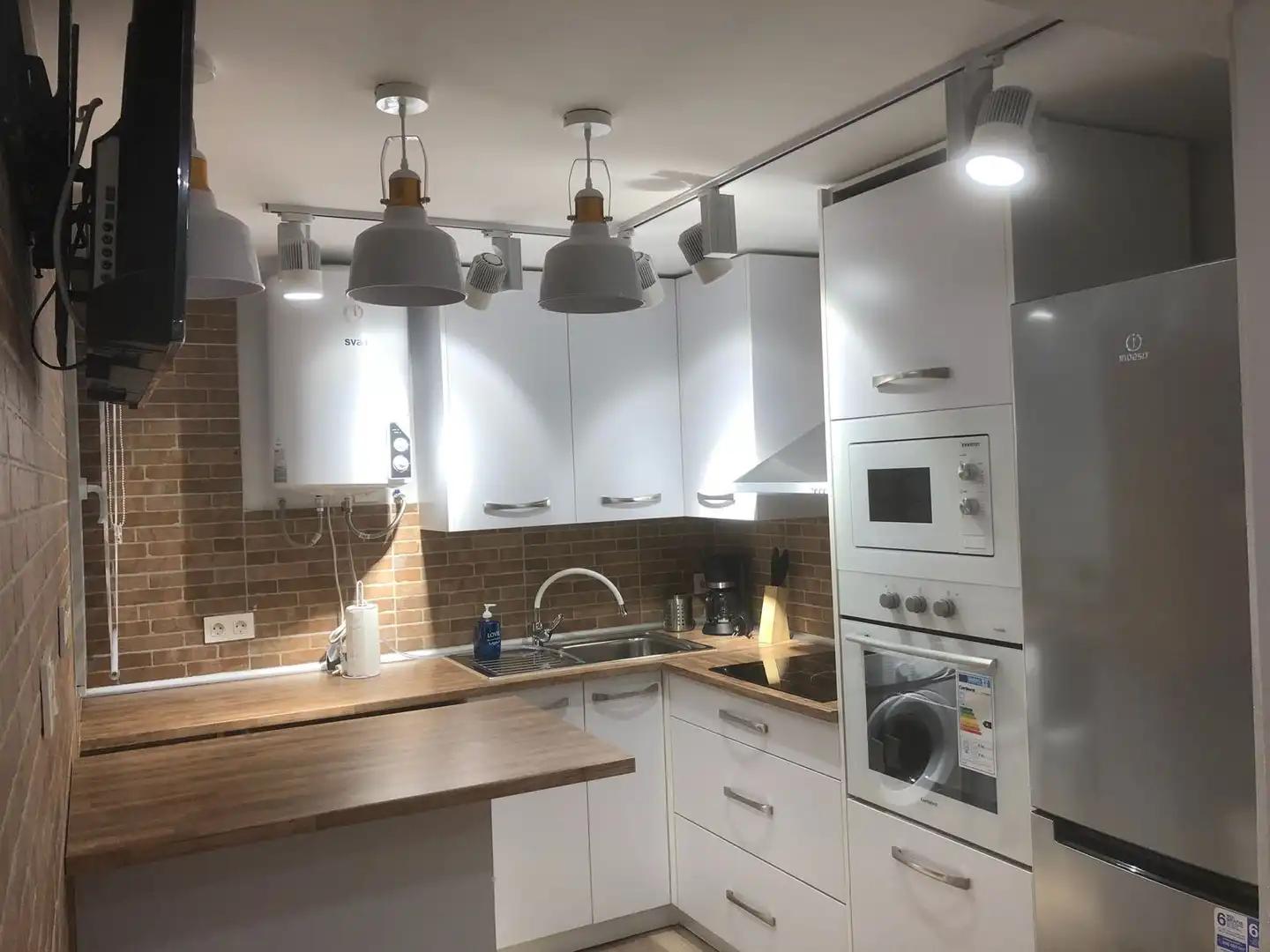 Cocina de Piso de alquiler en Granada con Aire acondicionado, Calefacción y Amueblado