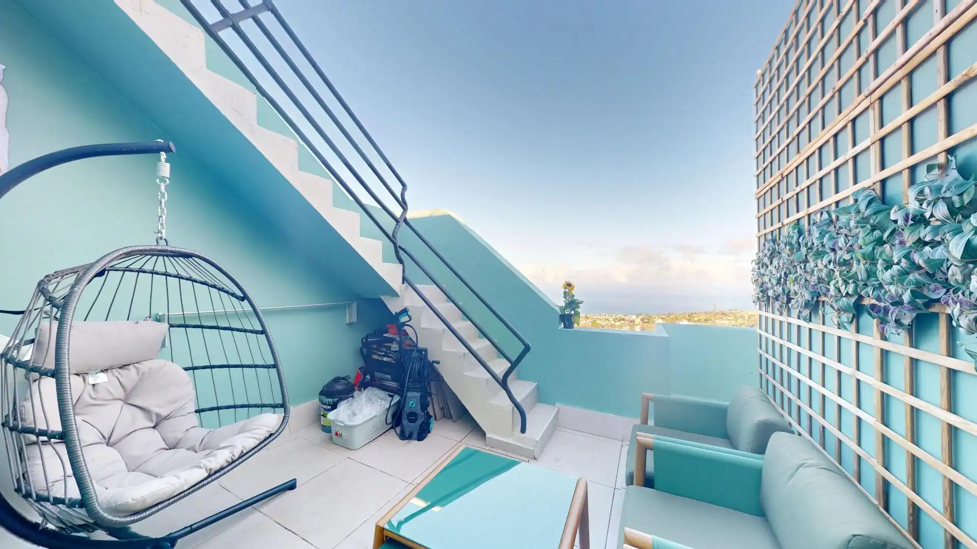 Balcony of Flat for sale in Tacoronte
