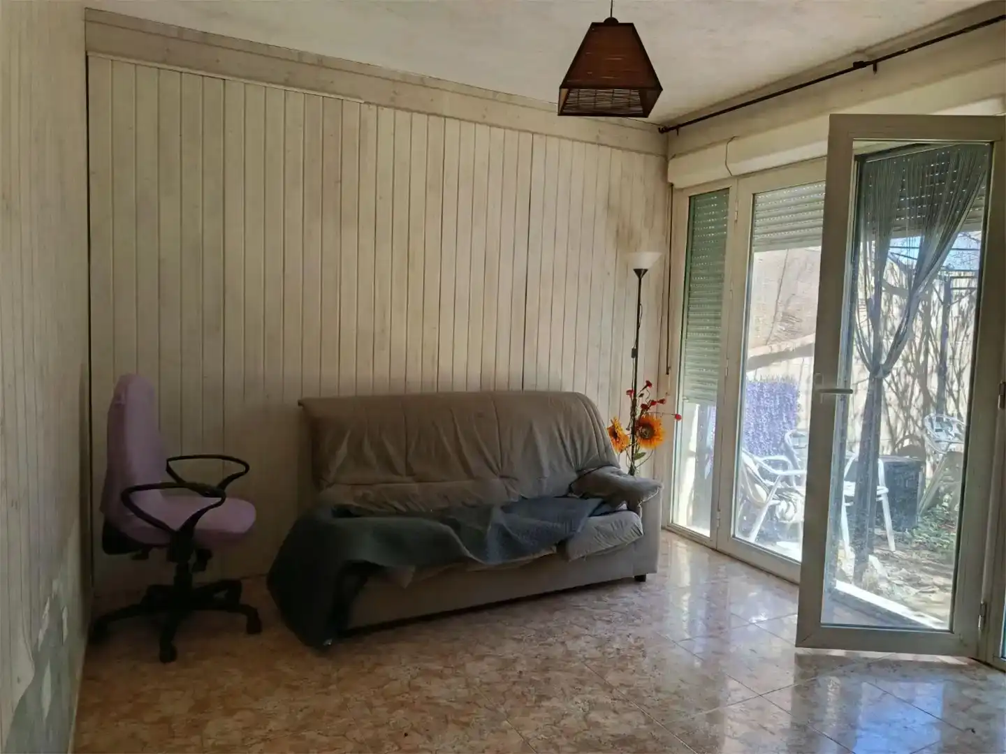 Sala d'estar de Casa o xalet en venda en Tendilla amb Aire condicionat, Jardí privat i Balcó