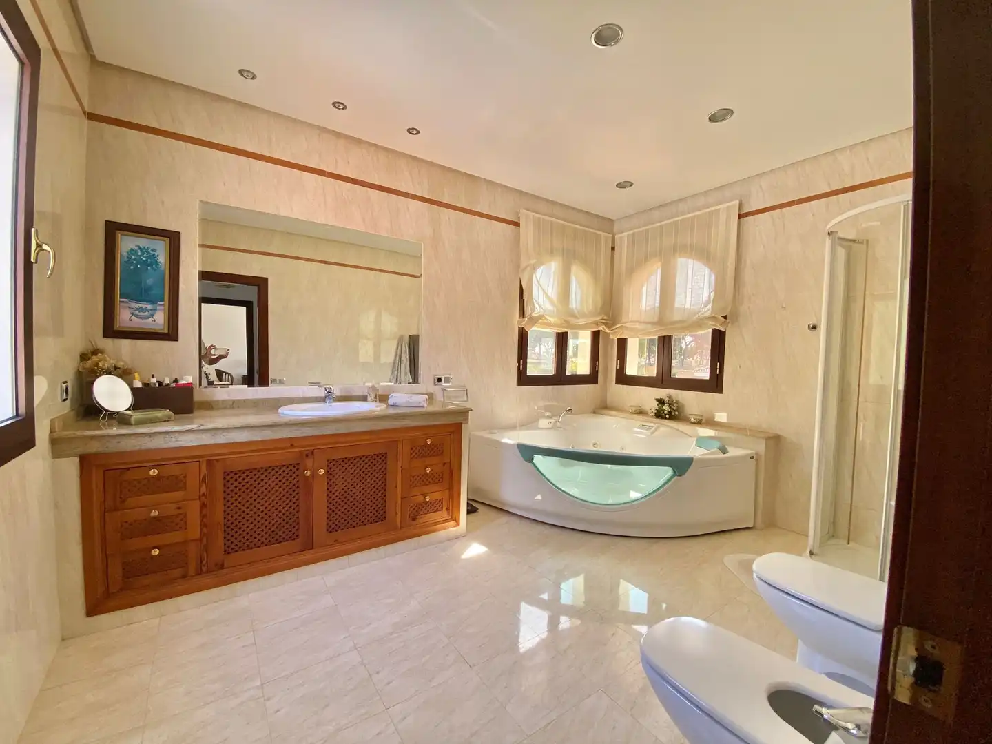 Baño de Casa o chalet en venta en Alcalá de Guadaira con Jardín privado y Piscina
