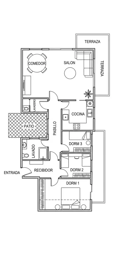 Piso con terraza en venta en ARCE OCHOTORENA, imagen 40