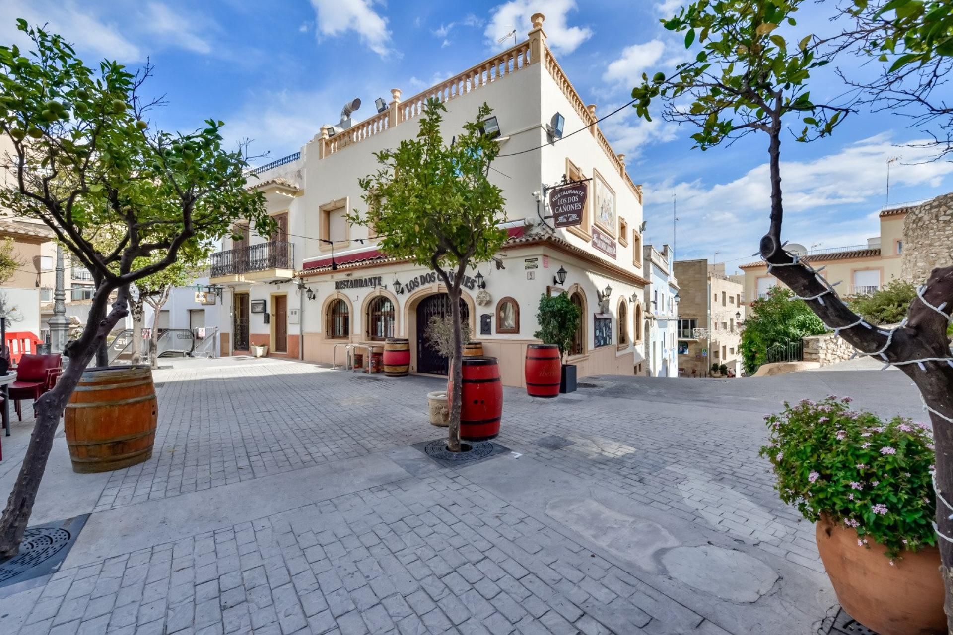 Vista exterior de Casa adosada en venda en Calpe / Calp amb Aire condicionat