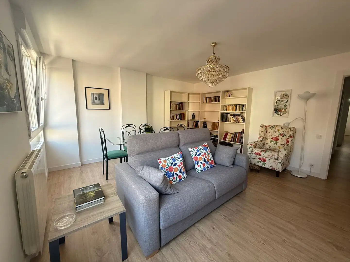 Living room of Flat for rent in Santander  with Heating