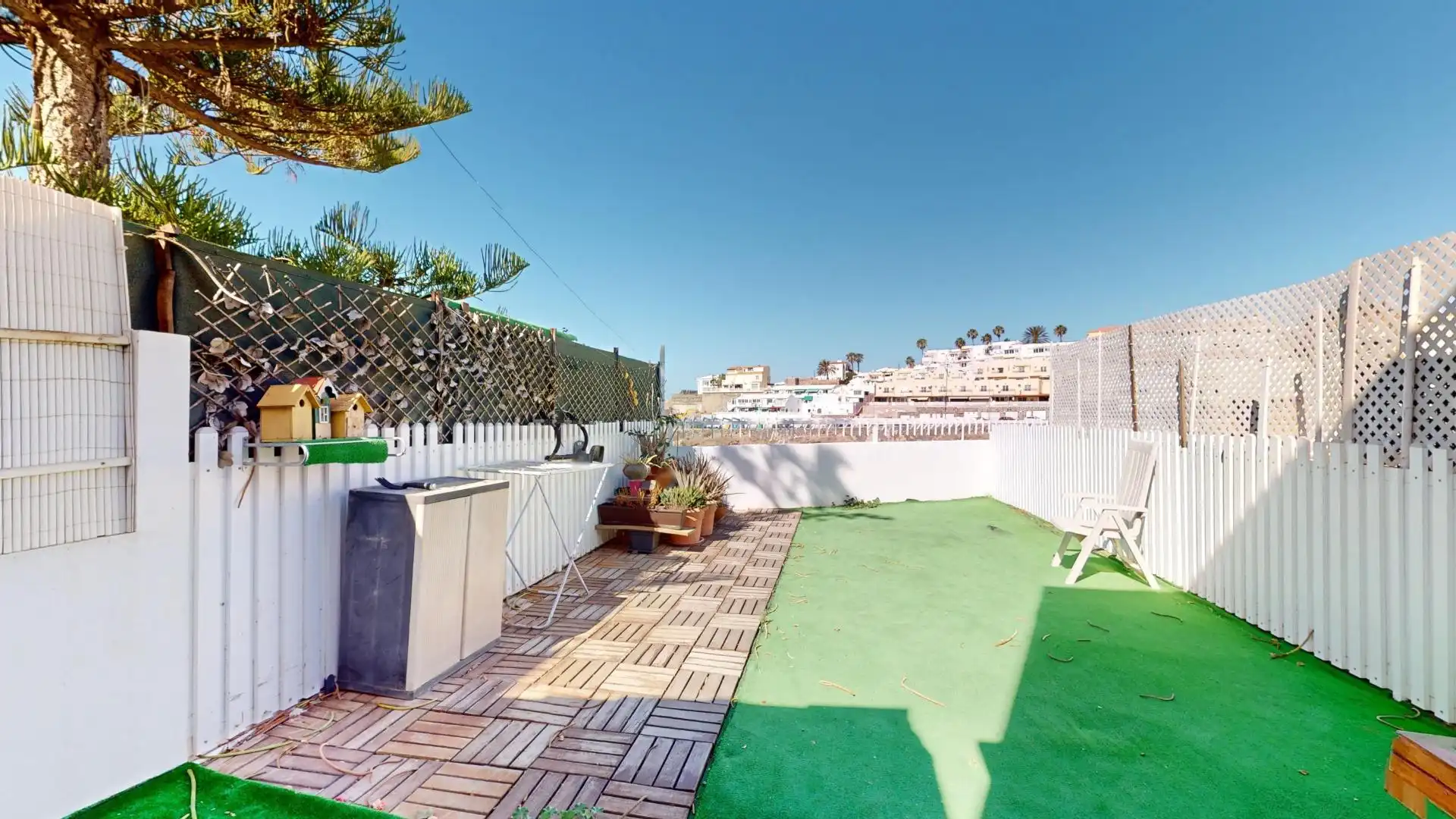 Jardí de Casa adosada en venda en Mogán amb Terrassa
