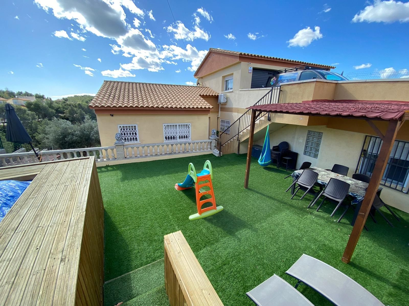 Terrassa de Casa o xalet en venda en Calafell amb Aire condicionat, Calefacció i Jardí privat