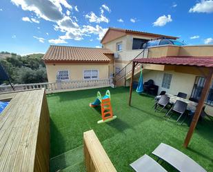 Terrassa de Casa o xalet en venda en Calafell amb Aire condicionat, Terrassa i Piscina