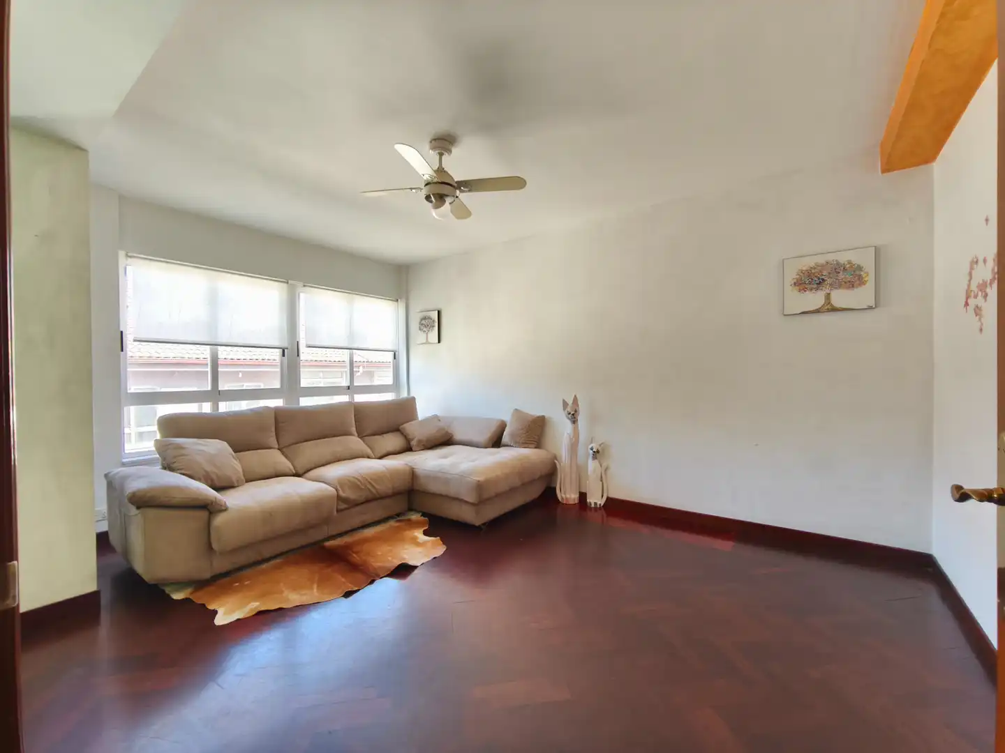 Sala de estar de Dúplex en venta en Ames con Calefacción, Trastero y Amueblado