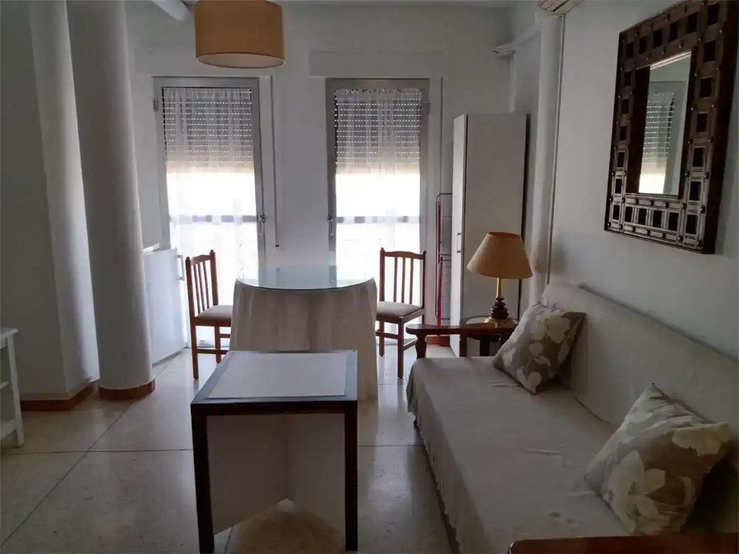 Sala de estar de Piso de alquiler en Moraleja con Aire acondicionado, Amueblado y Lavadora