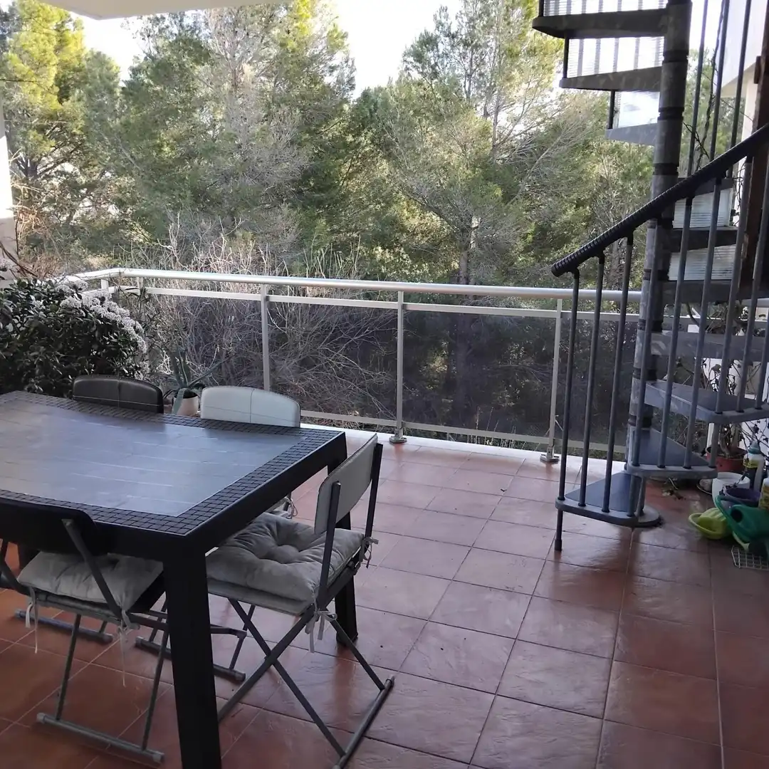 Terraza de Ático en venta en L'Ametlla de Mar  con Jardín privado, Terraza y Amueblado