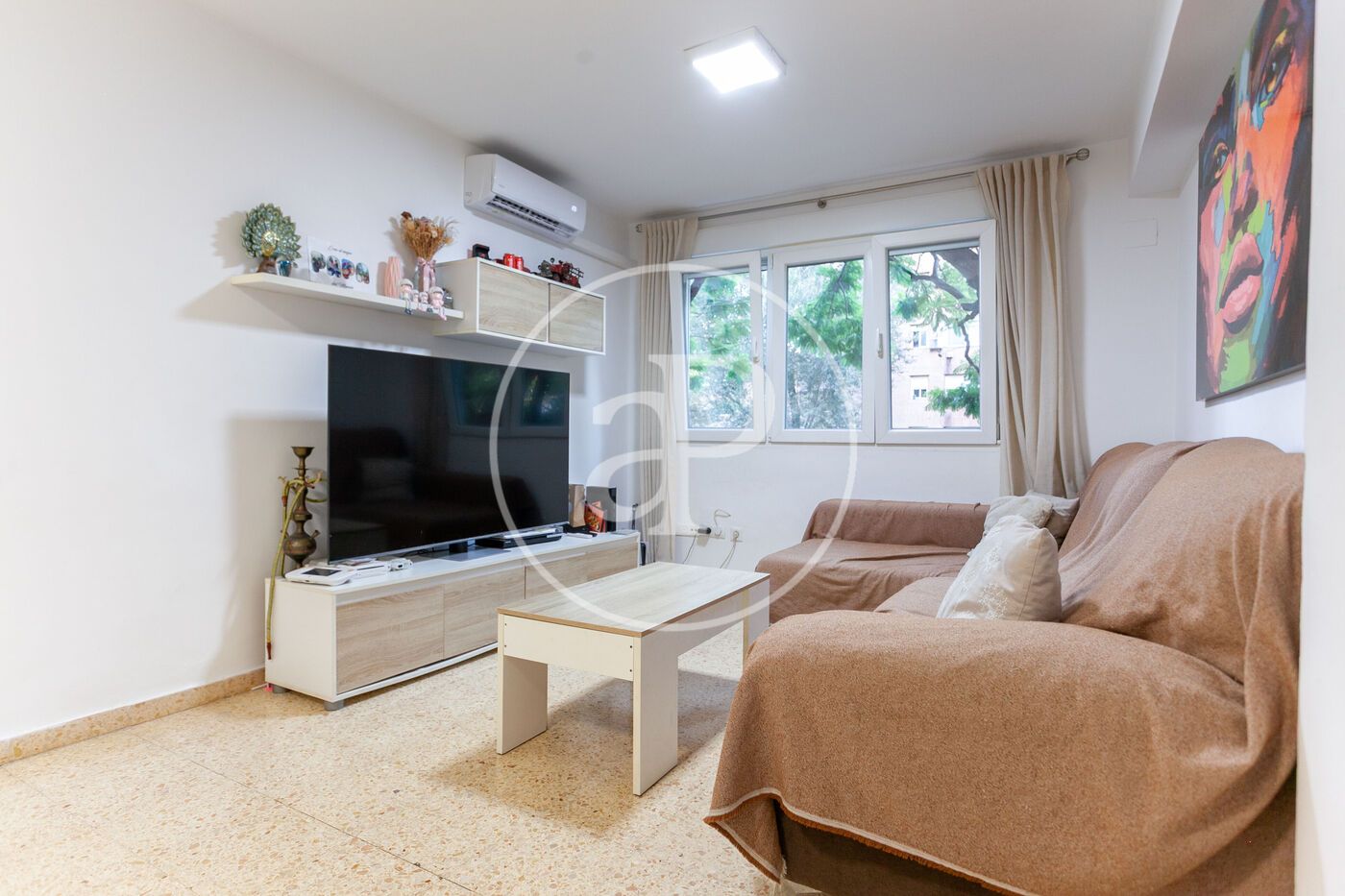 Sala d'estar de Pis en venda en  Valencia Capital amb Aire condicionat, Calefacció i Terrassa