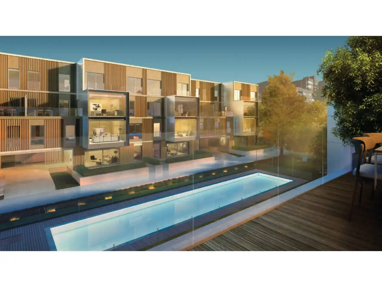 Piscina de Piso de alquiler en Madrid con Aire acondicionado, Calefacción y Parquet