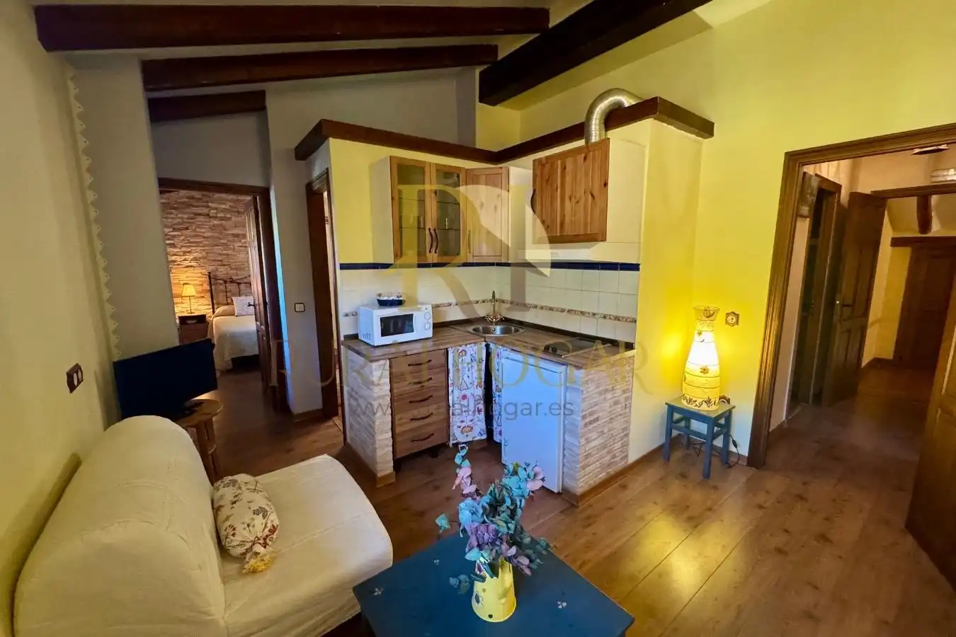 Cocina de Casa o chalet en venta en Peralejos de las Truchas con Calefacción, Jardín privado y Parquet
