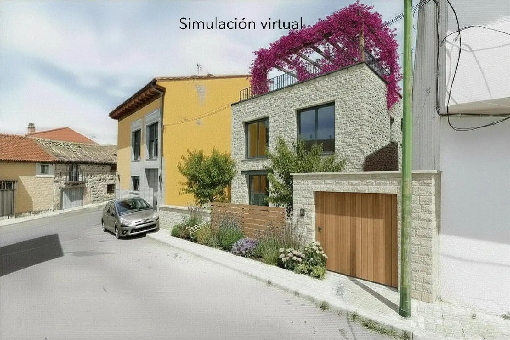 Vista exterior de Residencial en venda en Guadarrama