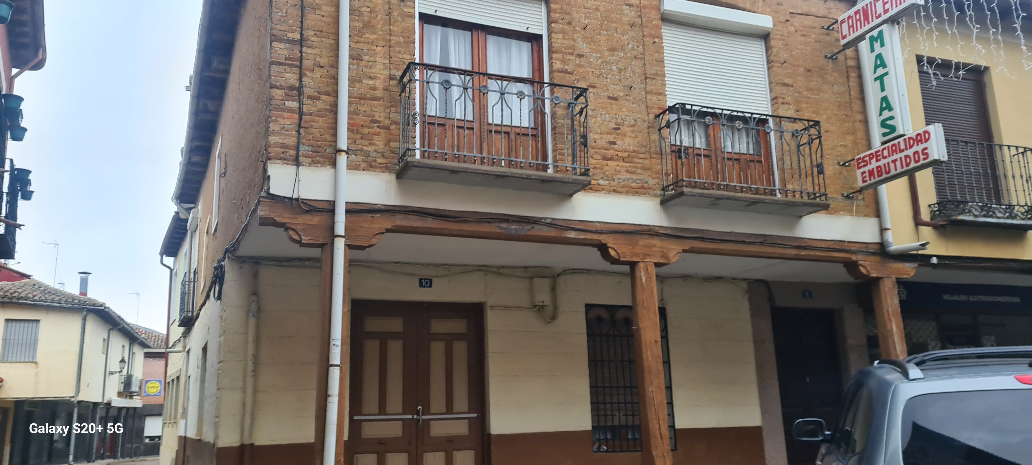 Exterior view of House or chalet for sale in Villalón de Campos  with Balcony