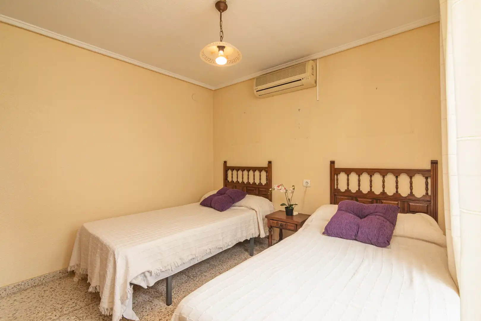 Bedroom of Flat for sale in Santa Pola  with Air Conditioner, Terrace and Furnished