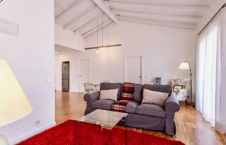 Wohnzimmer von Dachboden zur Miete in Alicante / Alacant mit Klimaanlage, Heizung und Möbliert