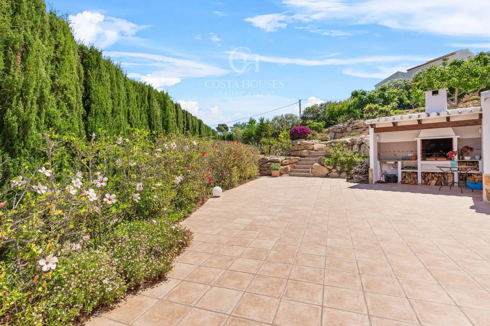 Jardín de Casa o chalet en venta en Jávea / Xàbia con Aire acondicionado, Calefacción y Jardín privado