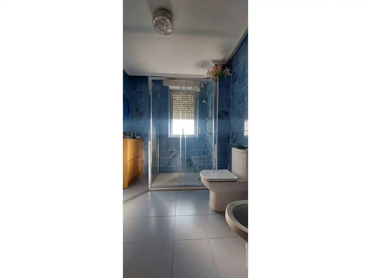Baño de Casa o chalet en venta en Almanza con Jardín privado, Terraza y Amueblado