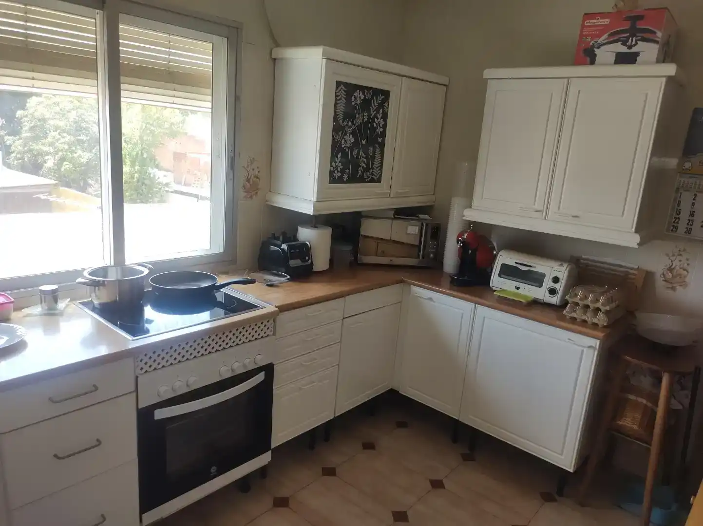 Kitchen of Flat for sale in Coslada  with Air Conditioner and Balcony