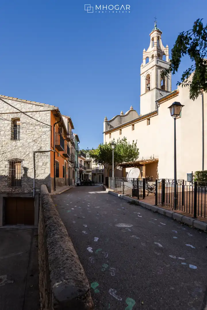 Vista exterior de Finca rústica en venta en La Vall de Laguar con Jardín privado, Terraza y Balcón