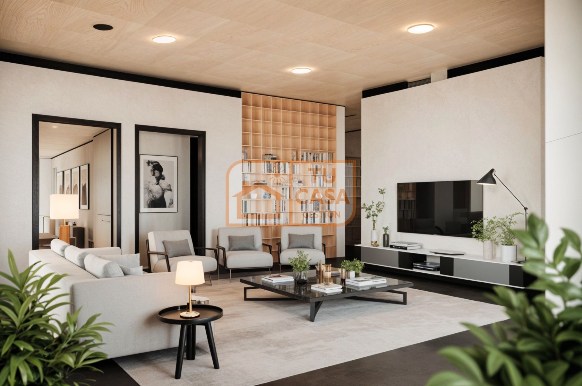 Sala d'estar de Local en venda en Cáceres Capital amb Aire condicionat, Calefacció i Parquet