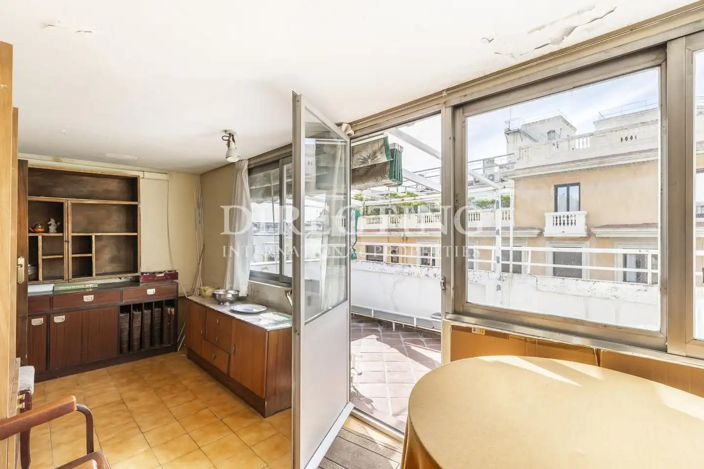 Terrasse von Dachboden zum Verkauf in Madrid mit Klimaanlage, Heizung und Parkett