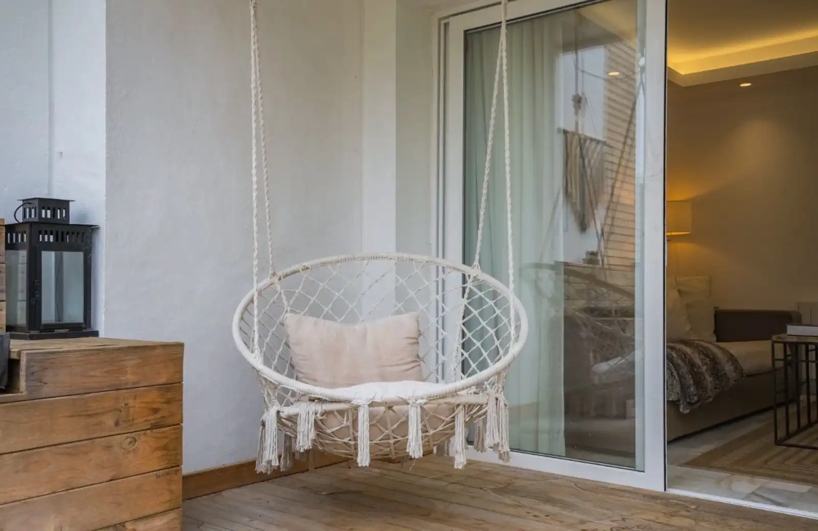 Terraza de Casa adosada de alquiler en Marbella con Aire acondicionado, Jardín privado y Trastero